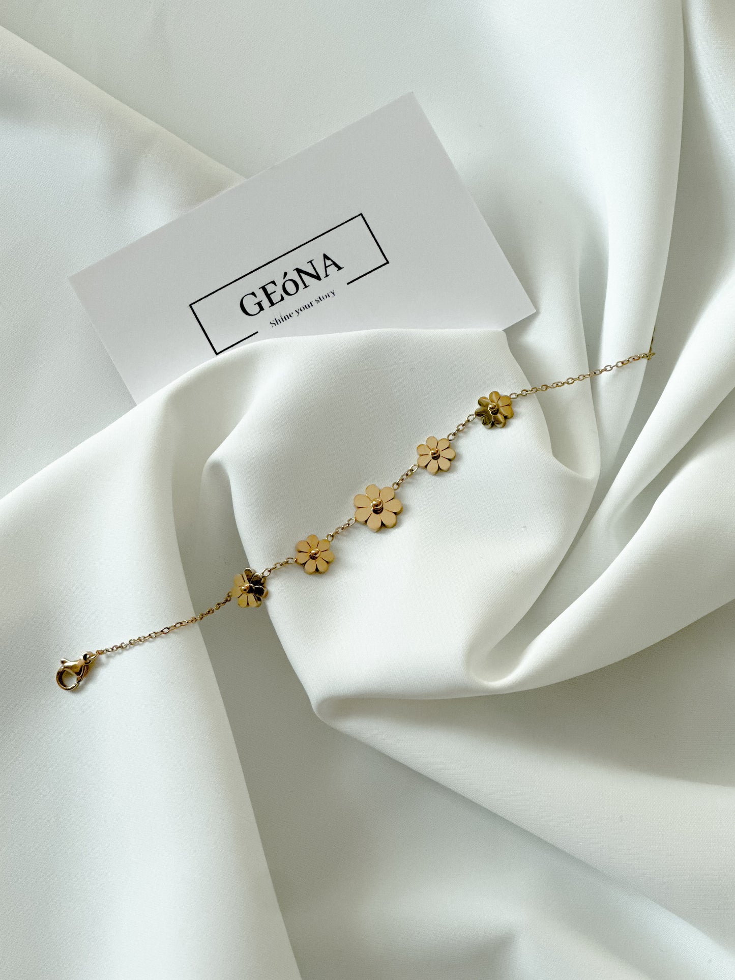 Golden Bloom Bracelet
