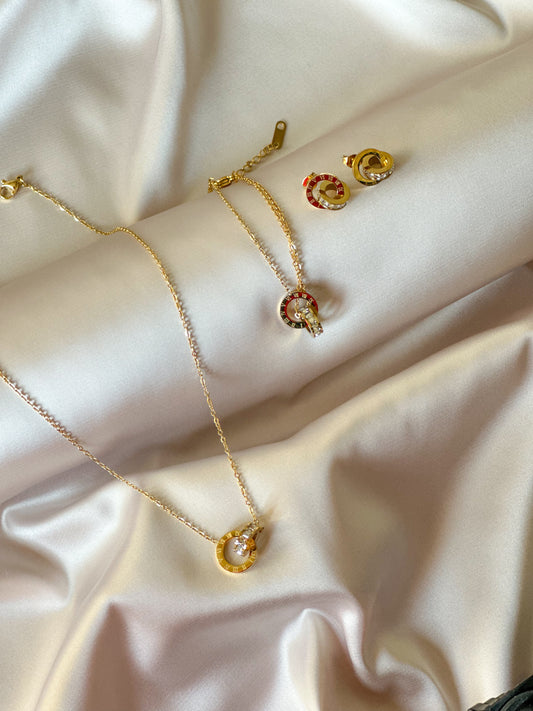 The Roman Light Set | Timeless 3-Piece Jewelry Ensemble